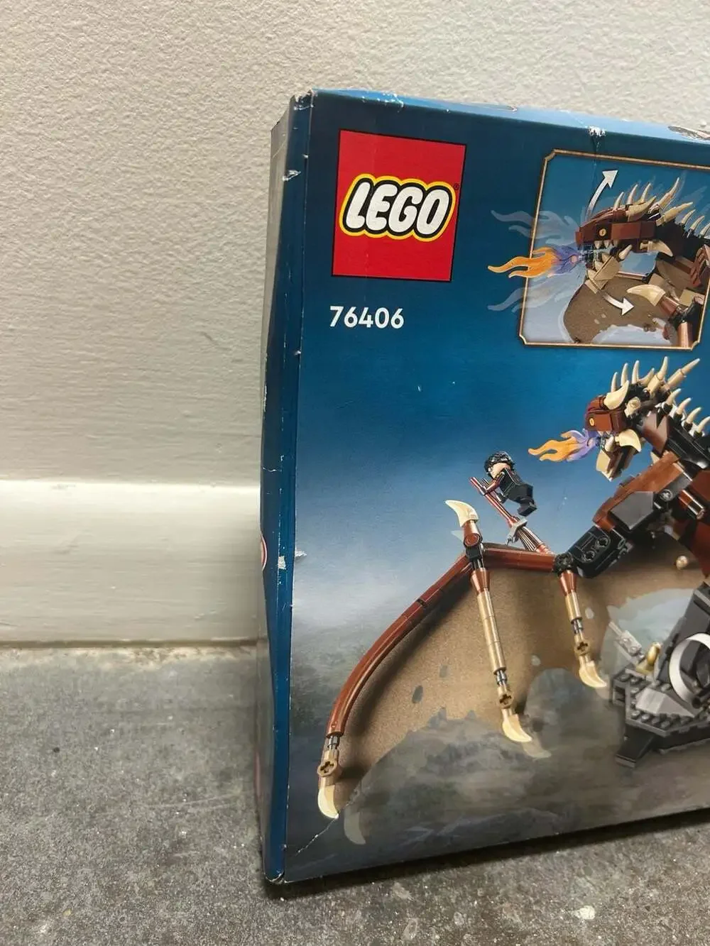 LEGO Harry Potter Hungarian Horntail Dragon 76406 (Sealed and Unopened)